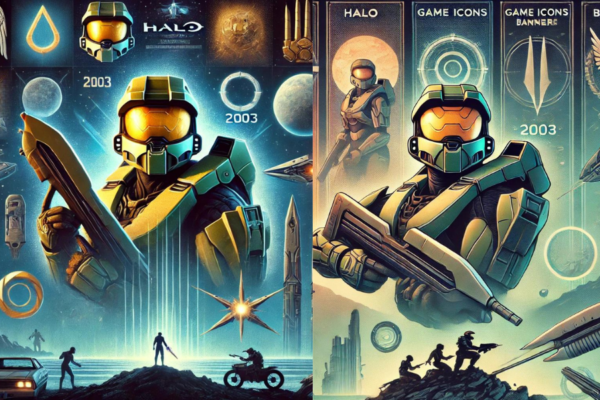 Halo (2003) Game Icons Banners