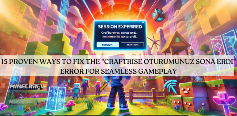 15 Proven Ways to Fix the “Craftrise Oturumunuz Sona Erdi” Error for Seamless Gameplay