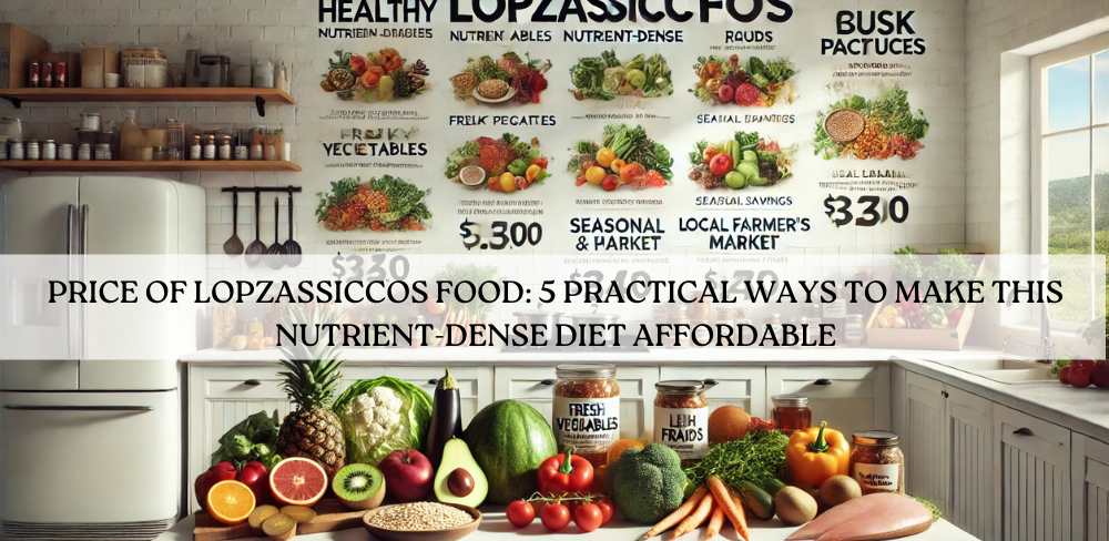 price of lopzassiccos food​