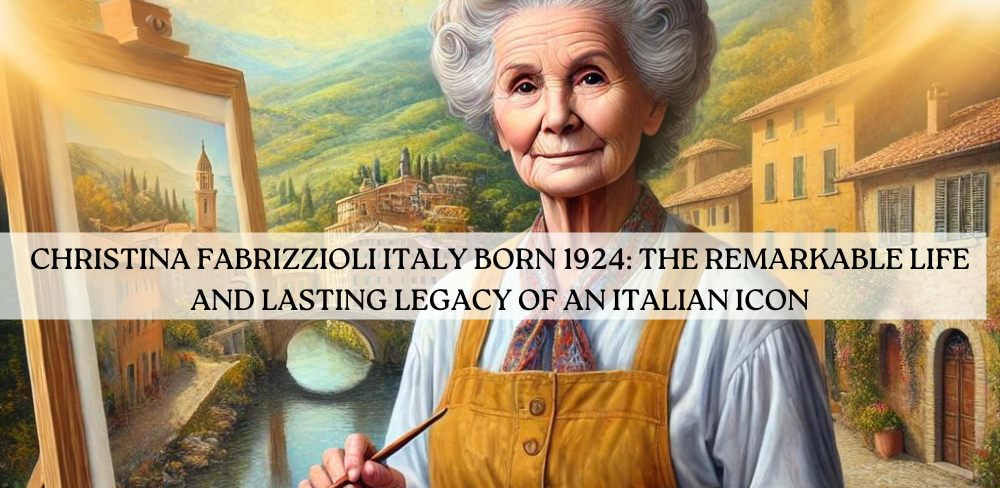 Christina Fabrizzioli Italy Born 1924